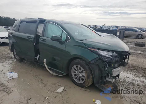 2023 Toyota Sienna Le из США, поврежденный, VIN 5TDKSKFC7PS088620